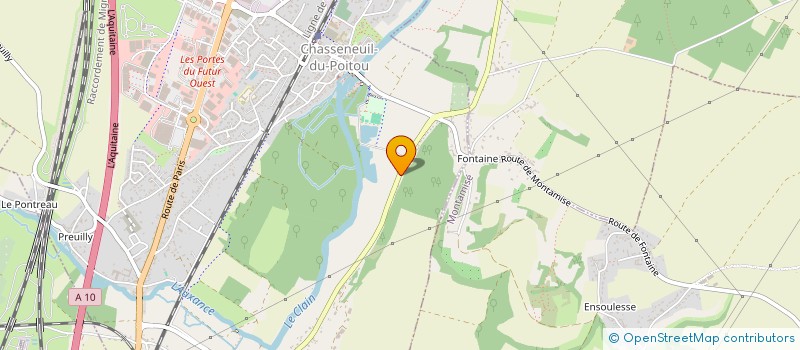 localisation de l'entreprise MADAME ANNICA LINDSTROM  CHASSENEUIL-DU-POITOU