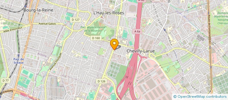 localisation de l'entreprise MADAME ANNICK AIGNEL  CHEVILLY-LARUE