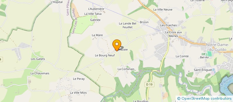 localisation de l'entreprise MADAME ANNICK AILLET  SAINT-CAST-LE-GUILDO