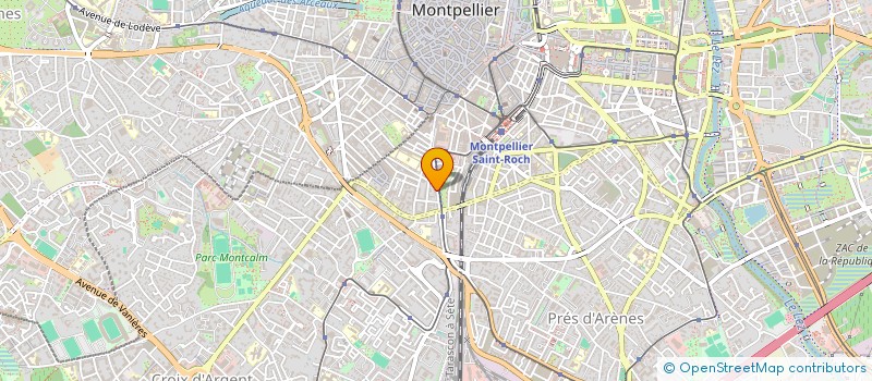 localisation de l'entreprise MADAME ANNICK ALBERT à MONTPELLIER