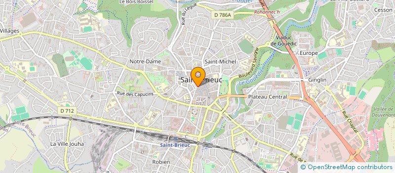 localisation de l'entreprise MADAME ANNICK AMIAUX à SAINT-BRIEUC