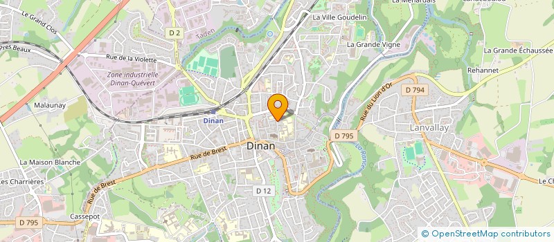 localisation de l'entreprise MADAME ANNICK ANSQUER à DINAN