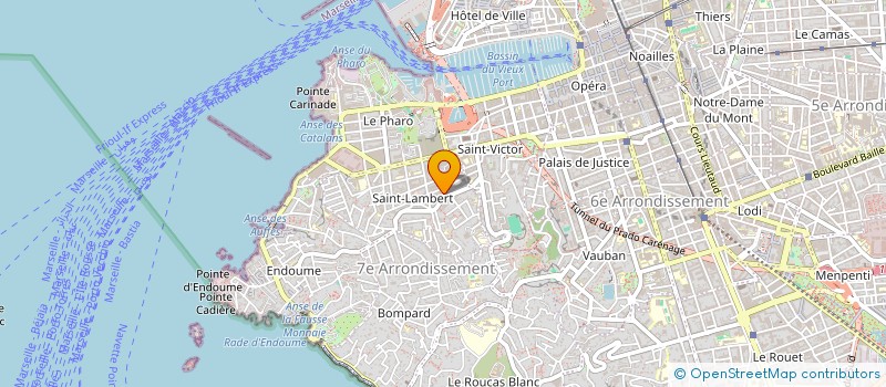localisation de l'entreprise MADAME ANNICK AZOULAY à MARSEILLE