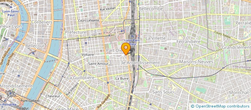 localisation de l'entreprise MADAME ANNICK BARBAROUX à LYON