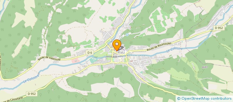 localisation de l'entreprise MADAME ANNICK BARBE à RIEZ