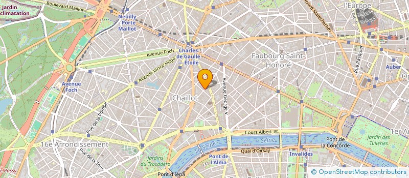 localisation de l'entreprise MADAME ANNICK BARBE à PARIS