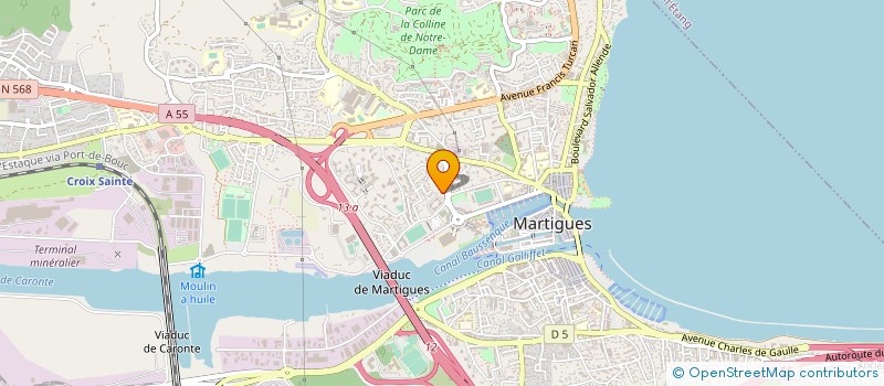 localisation de l'entreprise MADAME ANNICK BARTHOUMEROU à MARTIGUES