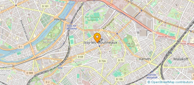 localisation de l'entreprise MADAME ANNICK BASSET à ISSY-LES-MOULINEAUX