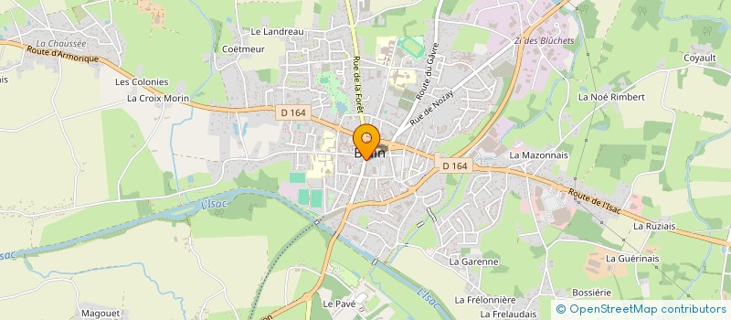 localisation de l'entreprise MADAME ANNICK BASTARD à BLAIN