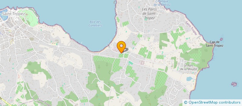 localisation de l'entreprise MADAME ANNICK BATTESTI à SAINT-TROPEZ