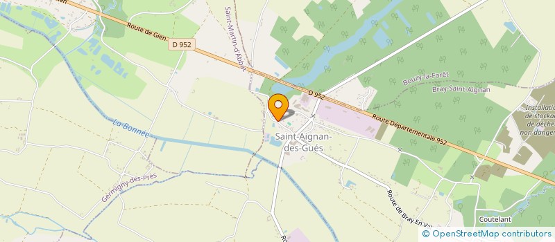 localisation de l'entreprise MADAME ANNICK BAUDOUIN  BRAY-SAINT-AIGNAN