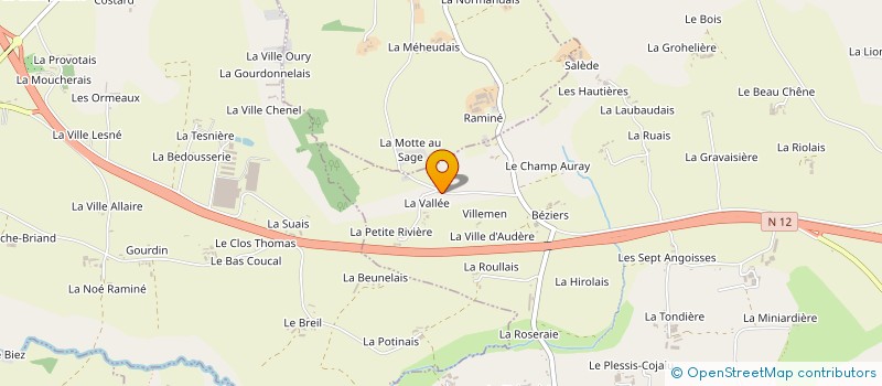 localisation de l'entreprise MADAME ANNICK BEAUJOUAN à PLEUMELEUC