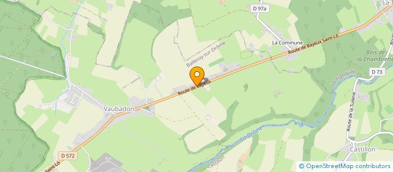 localisation de l'entreprise MADAME ANNICK BELLAMY  BALLEROY-SUR-DROME