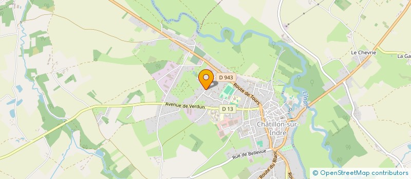 localisation de l'entreprise MADAME ANNICK BERGERAULT à CHATILLON-SUR-INDRE