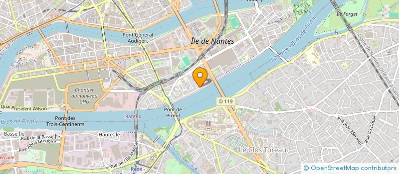 localisation de l'entreprise MADAME ANNICK BERNETEAU à NANTES
