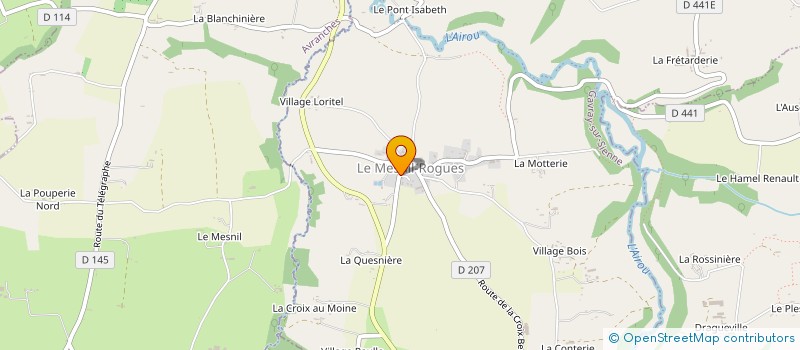 localisation de l'entreprise MADAME ANNICK BESNIER  GAVRAY-SUR-SIENNE