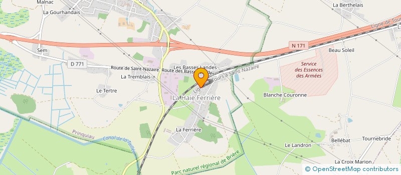 localisation de l'entreprise MADAME ANNICK BEZIER à PRINQUIAU