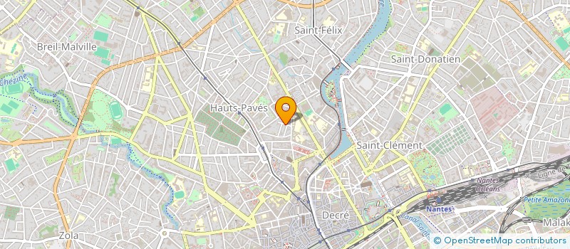 localisation de l'entreprise MADAME ANNICK BIENFAIT à NANTES
