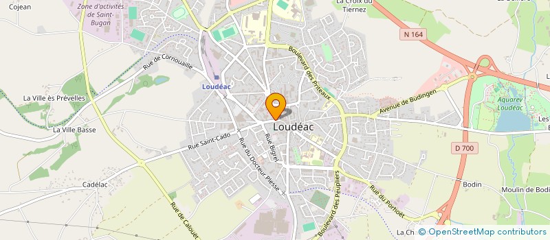 localisation de l'entreprise MADAME ANNICK BLANCHARD à LOUDEAC