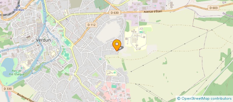 localisation de l'entreprise MADAME ANNICK BLAS à VERDUN