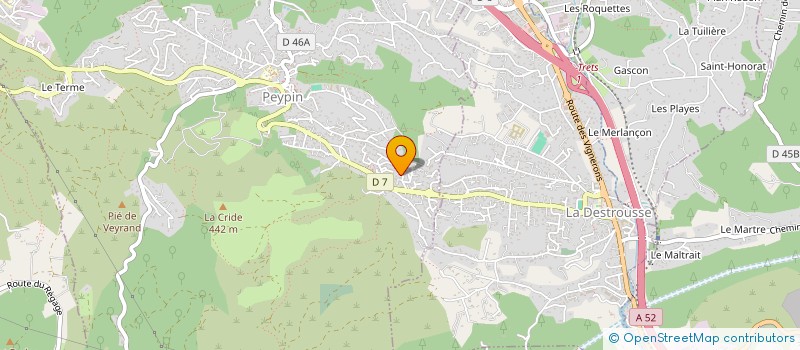 localisation de l'entreprise MADAME ANNICK BODINIER  PEYPIN