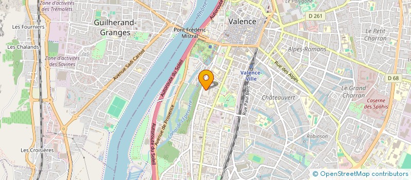 localisation de l'entreprise MADAME ANNICK BOUCHACOURT  LA LONDE-LES-MAURES