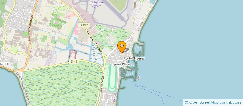 localisation de l'entreprise MADAME ANNICK BOUCHY  HYERES