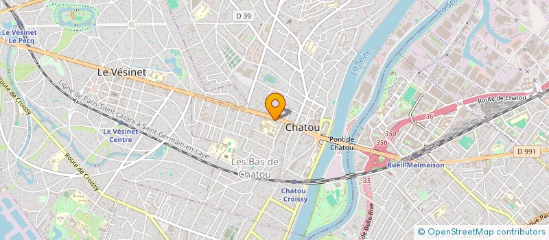 localisation de l'entreprise MADAME ANNICK BOURLES  CHATOU