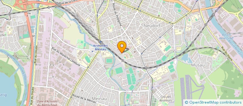 localisation de l'entreprise MADAME ANNICK BREYNAERT à STRASBOURG