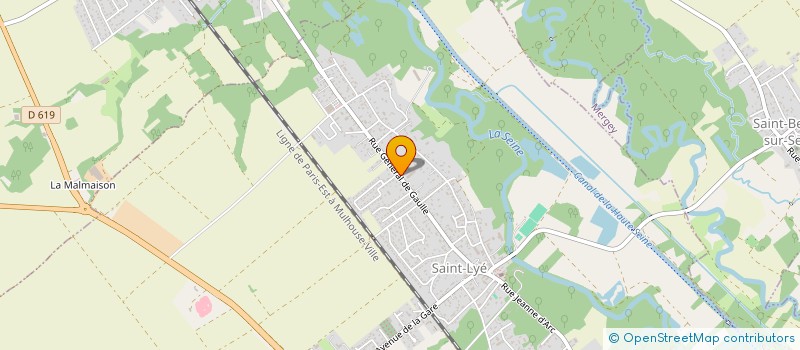 localisation de l'entreprise MADAME ANNICK BRIYS  SAINT-LYE