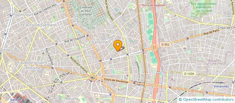 localisation de l'entreprise MADAME ANNICK BRONGNIART  PARIS