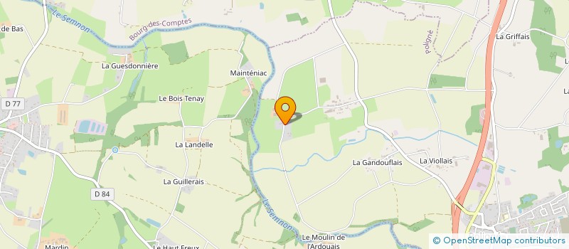 localisation de l'entreprise MADAME ANNICK BRULE à POLIGNE