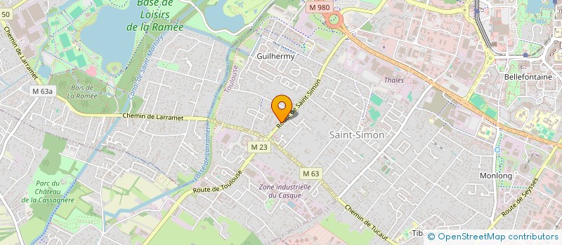 localisation de l'entreprise MADAME ANNICK BUADES à TOULOUSE