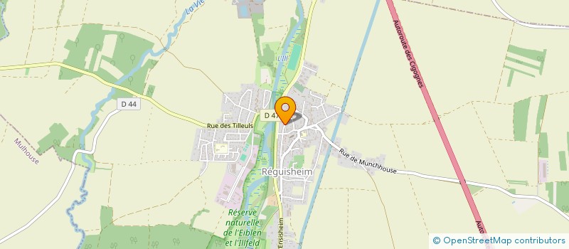 localisation de l'entreprise MADAME ANNICK BUCHER  REGUISHEIM