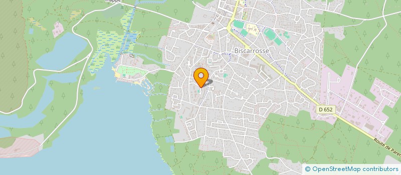 localisation de l'entreprise MADAME ANNICK CAQUOT  BISCARROSSE