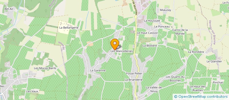 localisation de l'entreprise MADAME ANNICK CARRE  VOUVRAY