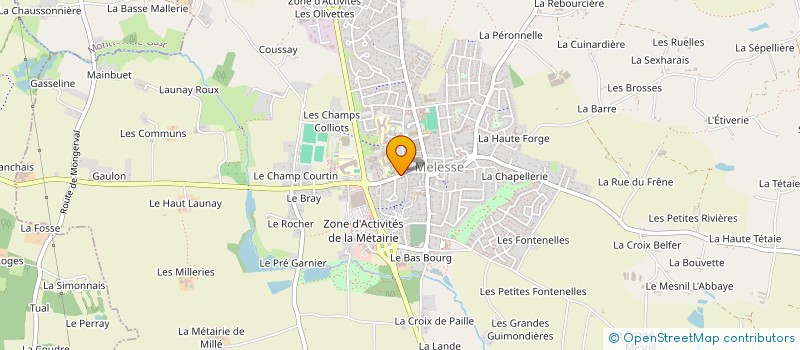 localisation de l'entreprise MADAME ANNICK CHALMEL  MELESSE