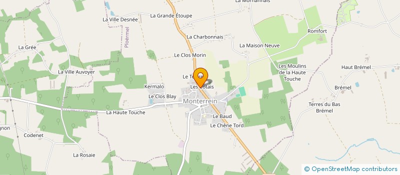 localisation de l'entreprise MADAME ANNICK CHAMAILLARD  CAMPENEAC