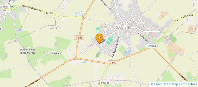 localisation de l'entreprise MADAME ANNICK CHARY  GODERVILLE