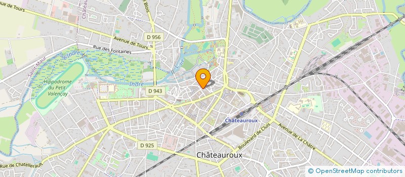localisation de l'entreprise MADAME ANNICK CHAUFFRIASSE à CHATEAUROUX
