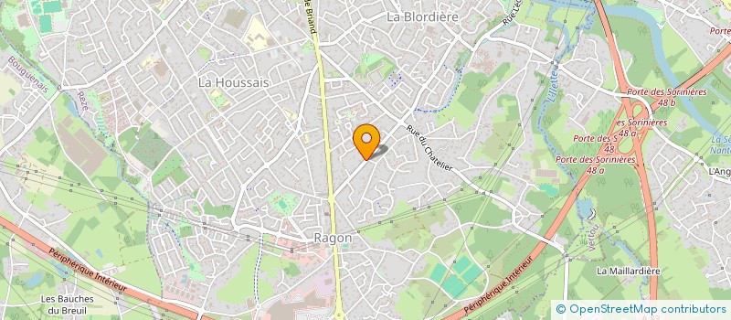 localisation de l'entreprise MADAME ANNICK CHAUVIERE  REZE