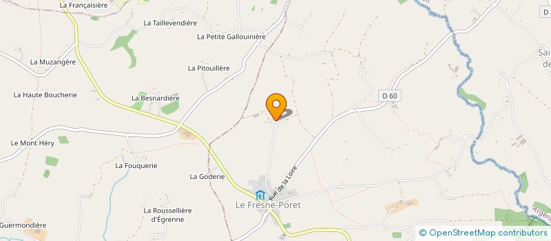 localisation de l'entreprise MADAME ANNICK CHEMIN à LE FRESNE-PORET