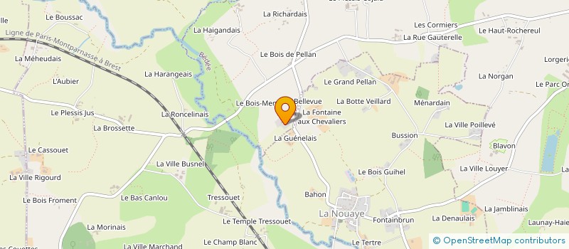 localisation de l'entreprise MADAME ANNICK CHEMIN  BEDEE