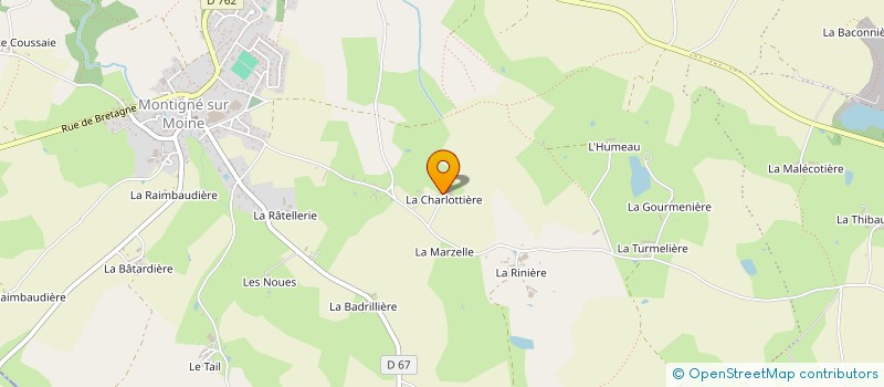 localisation de l'entreprise MADAME ANNICK CHESNE à SEVREMOINE
