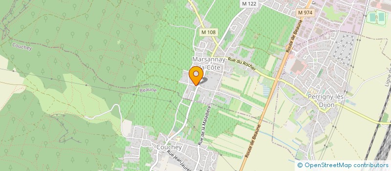 localisation de l'entreprise MADAME ANNICK CHEVILLOT à MARSANNAY-LA-COTE