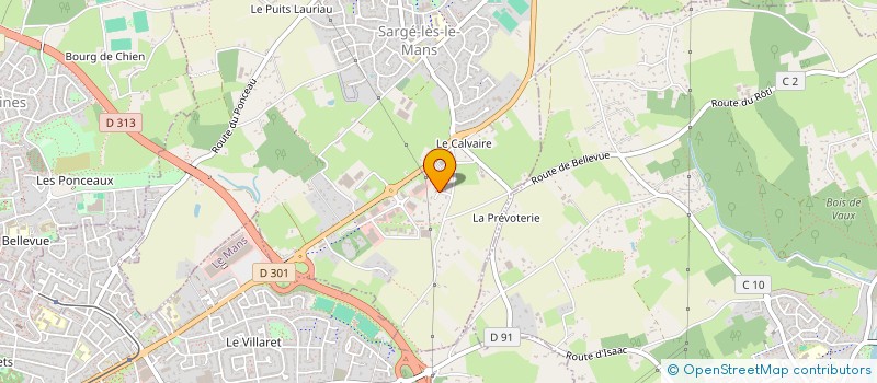 localisation de l'entreprise MADAME ANNICK CHOPLIN  SARGE-LES-LE-MANS