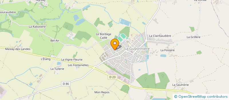 localisation de l'entreprise MADAME ANNICK CLERGEOT à MONTAIGU-VENDEE