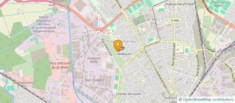 localisation de l'entreprise MADAME ANNICK COIRIER à REIMS