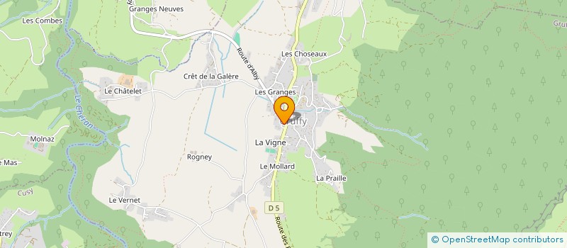 localisation de l'entreprise MADAME ANNICK COLIN  GRUFFY