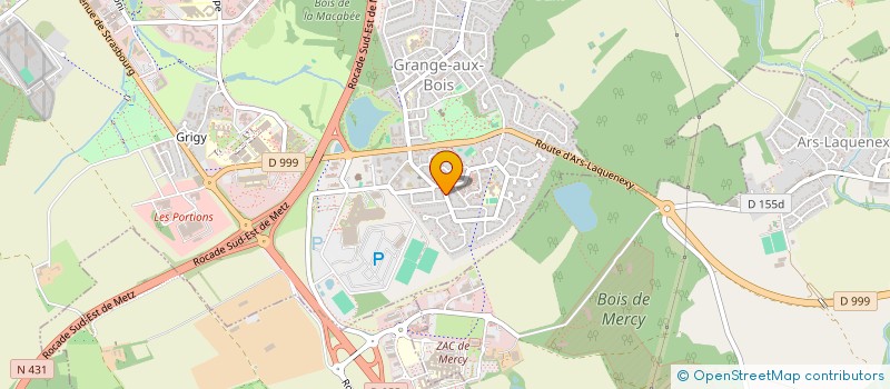 localisation de l'entreprise MADAME ANNICK COUEDEL à METZ